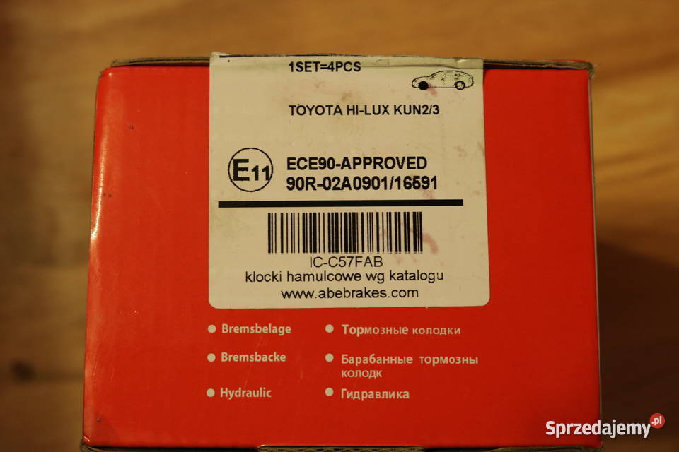 Klocki hamulcowe Nissan pickup terenowe Gorzów Wielkopolski