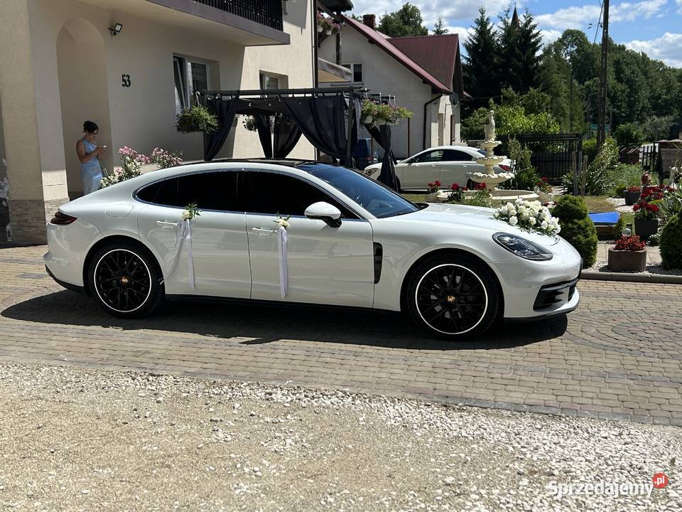 Wyjątkowe Porsche Panamera 4S do Ślubu Auto z małopolskie Kraków
