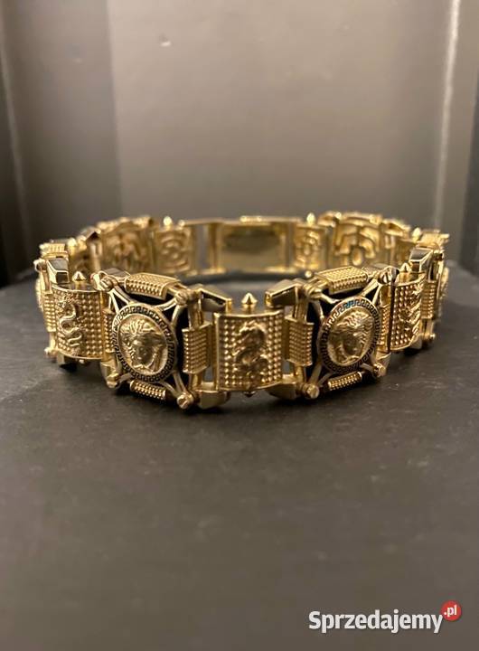 Unikat Bransoletkę Versace zlota złoto Słupsk