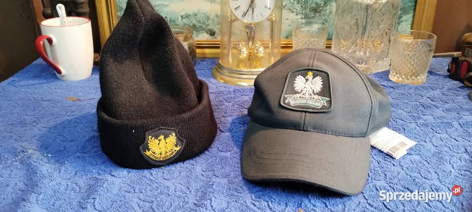 Czapka służba więzienna celna straż miejska PRL Kalisz