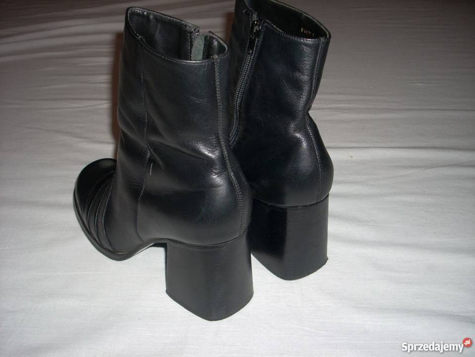 RIVER ISLAND skórzane botki kozaki SKÓRA j nowe małopolskie Nowy Sącz