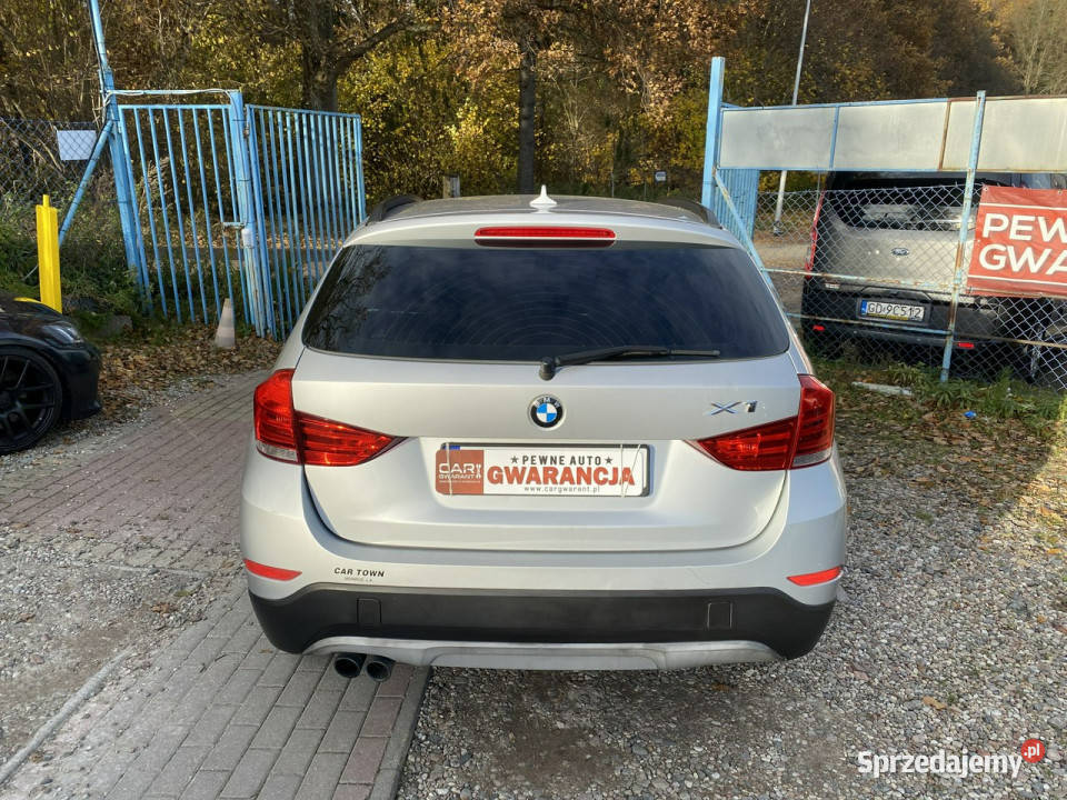 BMW X1 28i sdrive automat skóry 245 ładna czujnik deszczu Gdańsk