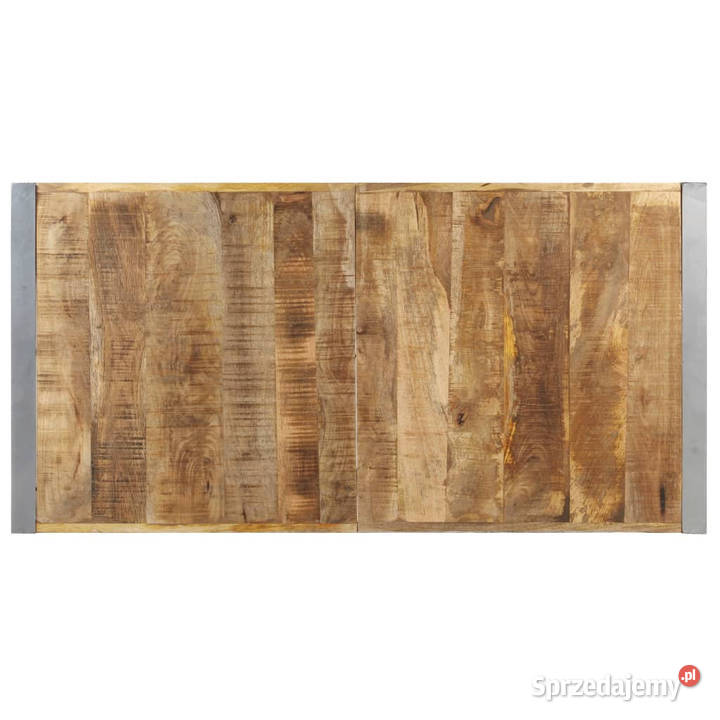 Stolik kawowy 140 x 70 x 40 surowe drewno mango Warszawa