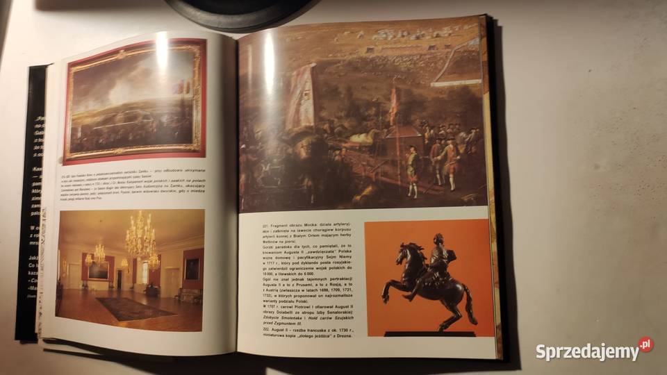 Warszawski zamek Królewski album, atlas Książki i Podręczniki Warszawa