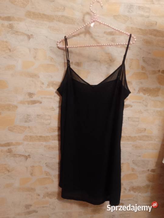 38M HM Czarna cienka halka z Londynu Kraków