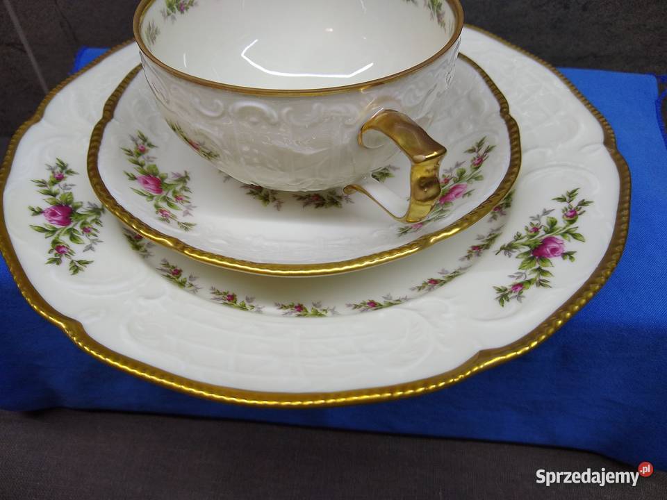 Filiżanka herbata Rosenthal Sanssouci Moosrose