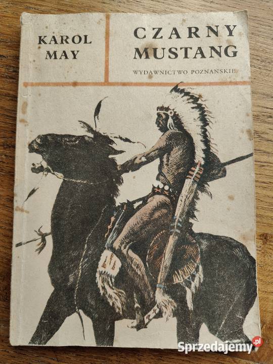 Czarny Mustang Karol May Książki i Podręczniki małopolskie