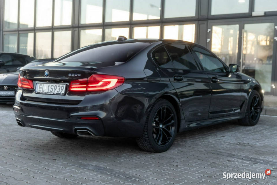 BMW 530 BMW 530e iPerformance Xdrive 252 G30 elektrycznie ustawiane fotele Łódź