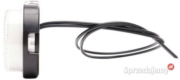 Lampa obrysowa LED biała prostokątna 1224V Kamionna