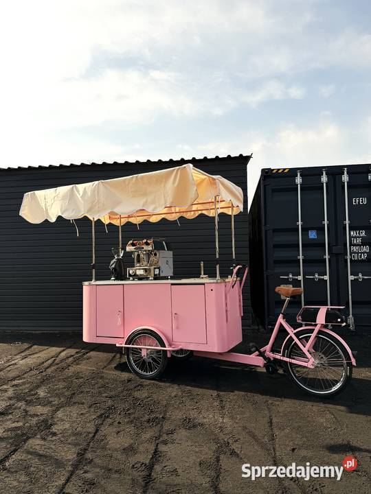Riksza do sprzedaży kawy Autonomiczny Coffee łódzkie Pabianice sprzedam
