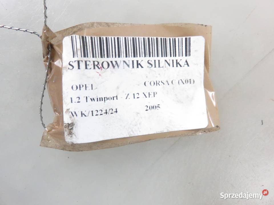 STEROWNIK OPEL CORSA C 12 16V 12242149