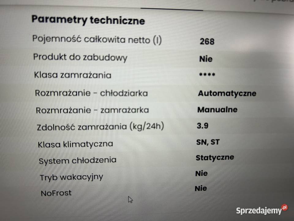 Lodówka KERNAU KFRC 171532 IX Lodówki i zamrażarki Oława