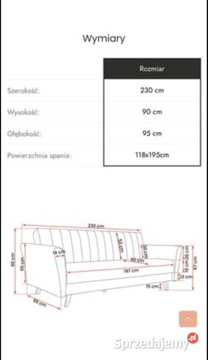 Sprzedam kanapę rozkładaną nowa Bełchatów