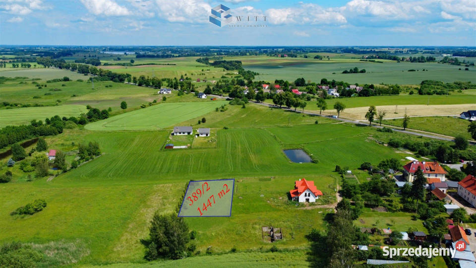 Grunt 1447m2 Zalewo 1447m2