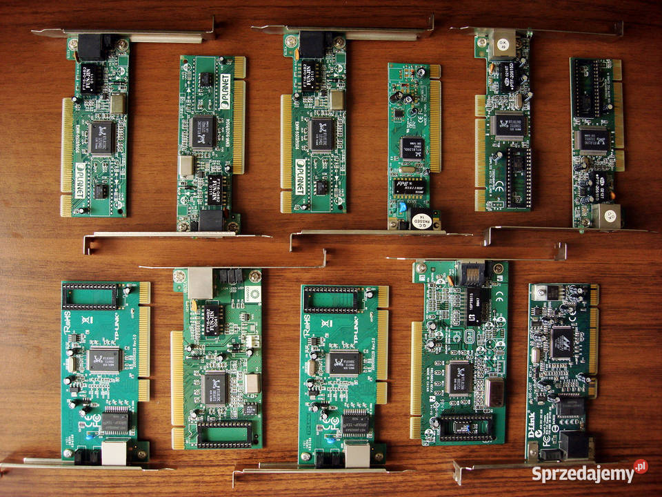 Karty sieciowe Zestaw 22 sztuk 3COM 3C900BCOMBO sprzedam