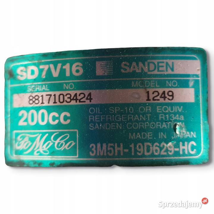 SPRĘŻARKA KLIMATYZACJI Volvo S40 II V50 20 D osobowe Kompresory klimatyzacji Chełm