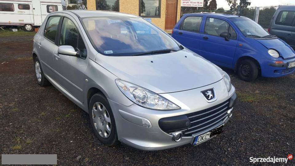 Peugeot 307 srebrny