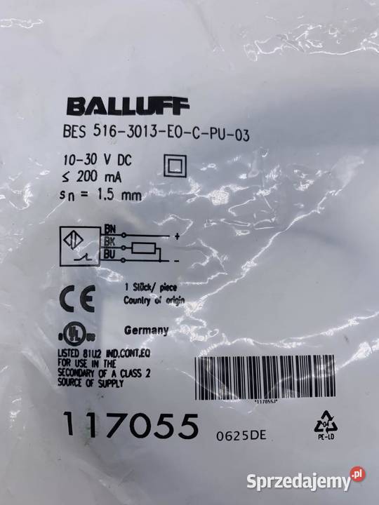 Balluff BES 5163013EOCPU03 Czujnik indukcyjny Warszawa