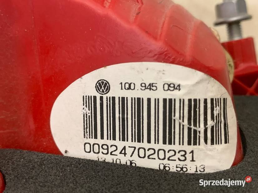 Lampa prawa tylna tył VW EOS 1Q0945094 małopolskie Barwałd Dolny