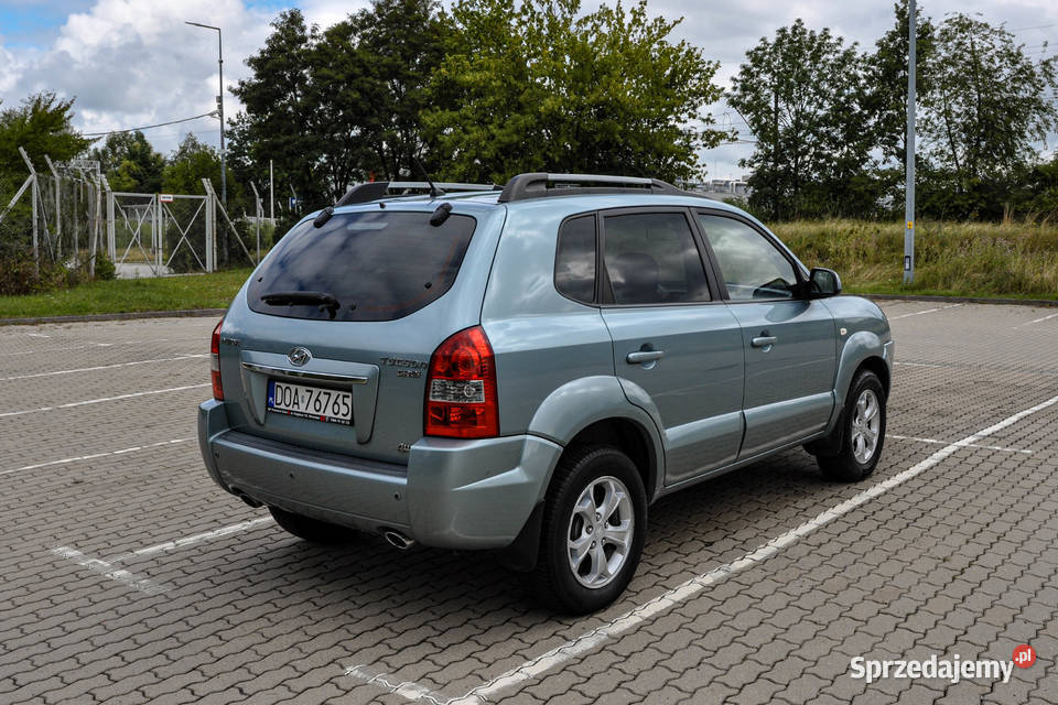 Hyundai Tucson 2009 r Lift 4x4 Bezwypadkowy 150KM Wrocław sprzedam