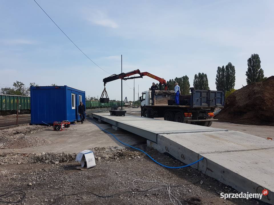 waga samochodowa z najazdami 18m 60t kompletna Wołomin