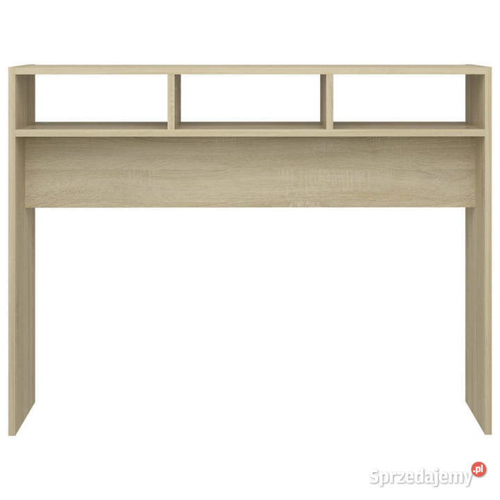 Stolik konsolowy dąb sonoma 105x30x80 WM808308