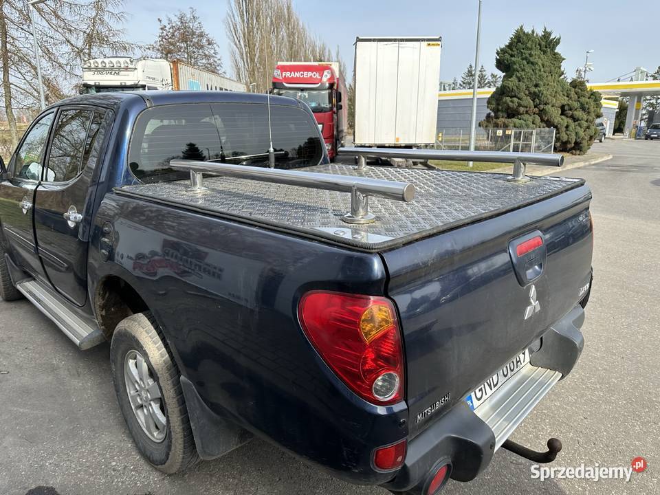 Pokrywa Mitsubishi L200 na pakę Aluminiowa Rury Pasłęk