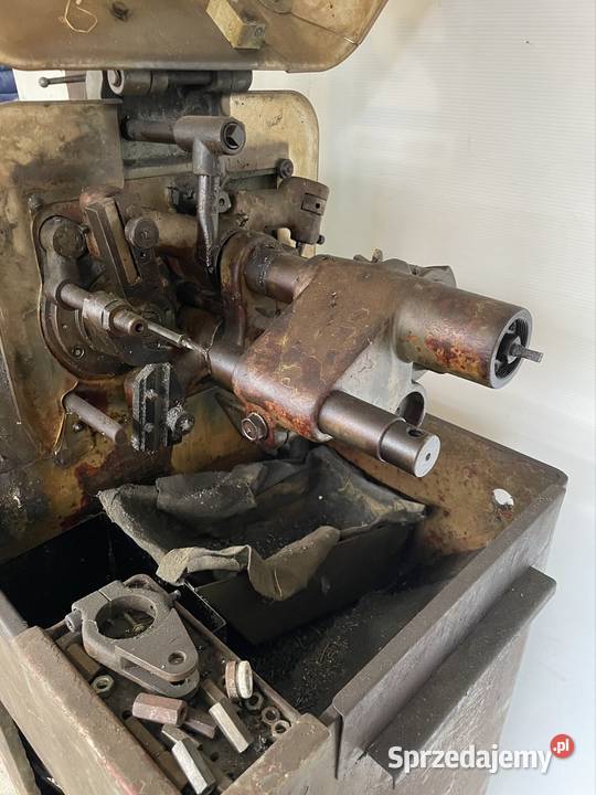 Automat tokarski TRAUB TC15 podajnik materiału Bielany Wrocławskie