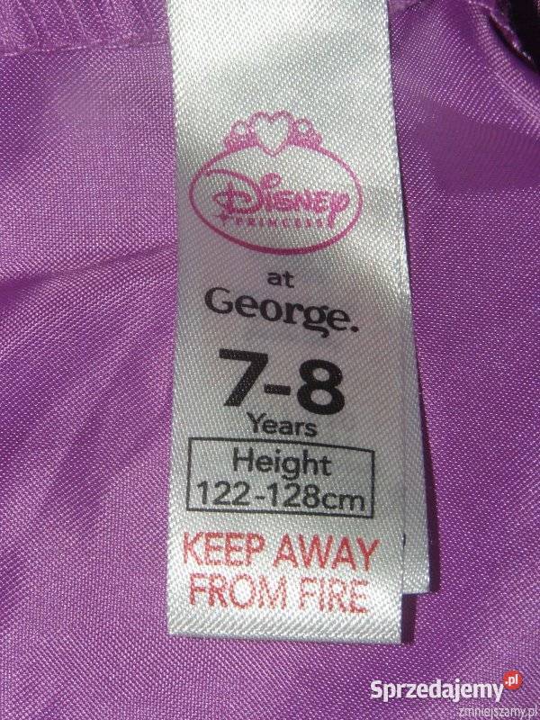 Strój kostium przebranie ROSZPUNKA ZAPLĄTANI 78 mazowieckie Siedlce