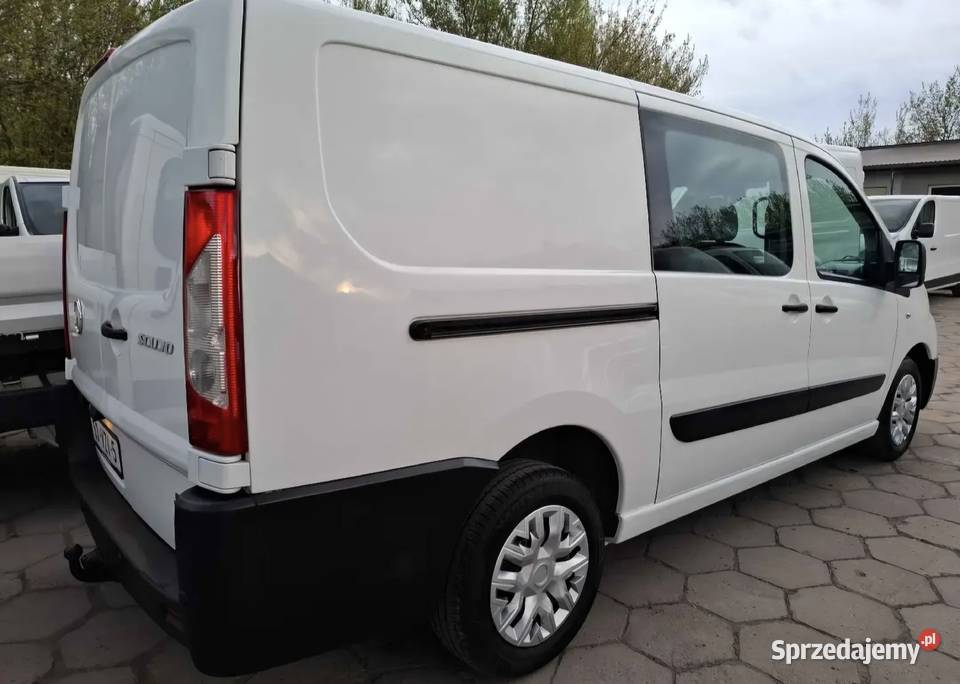 Fiat Scudo 2009 LONG DUBEL KABINA 5OSÓB KLIMA mazowieckie Radom