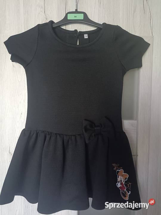 Sukienka czarna Myszka Minnie CA 116 Rozmiar 116 Kwidzyn