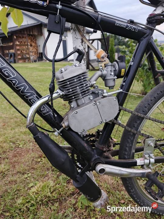 Rower z silnikiem 80cc motorower Iwonicz