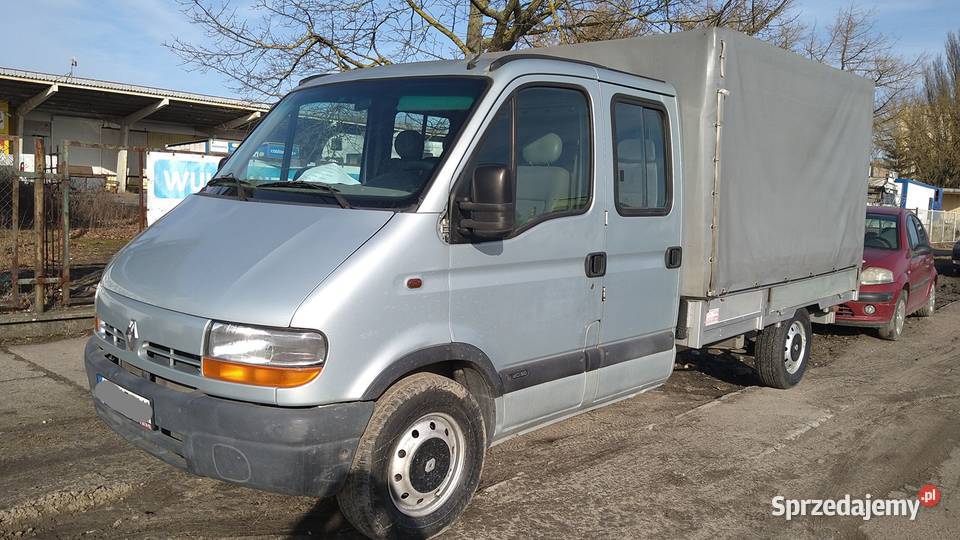 renault master doka skrzyniowy plandeka 7 2200cm3 Szczecin sprzedam