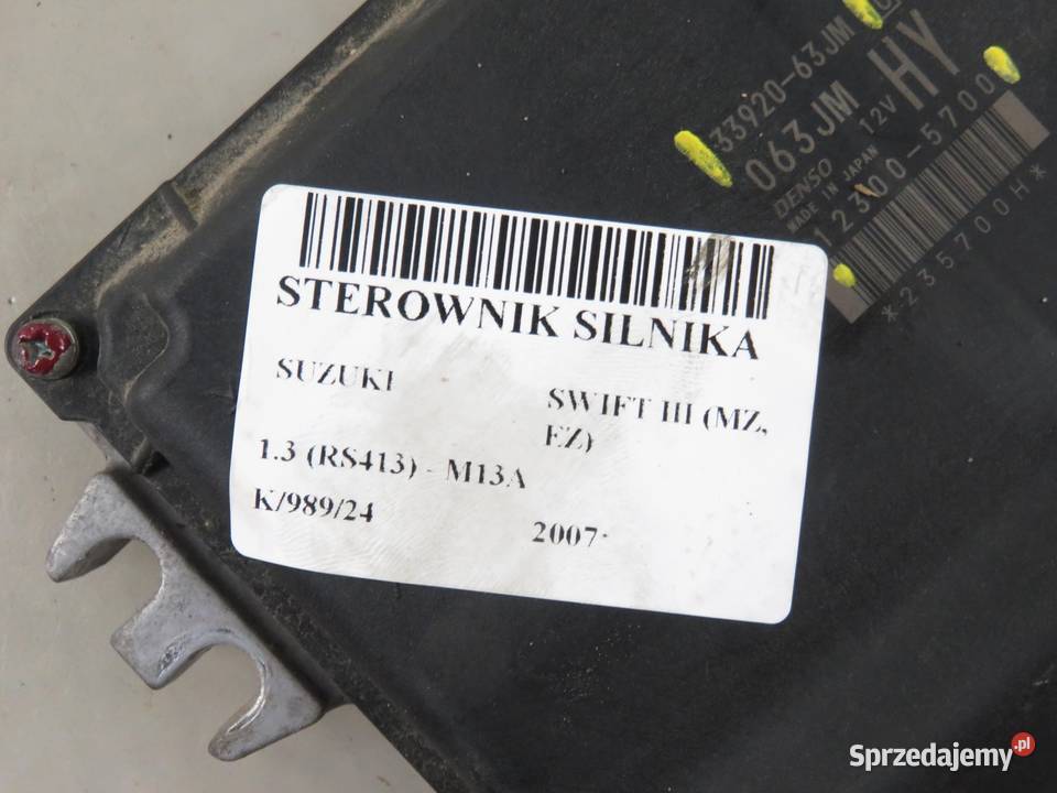 STEROWNIK SUZUKI SWIFT III 13 3392063JM