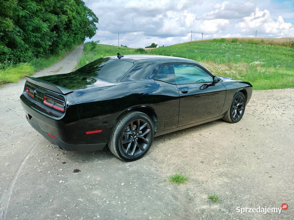 Dodge Challenger SXT PLUS 36 V6 BLACK TOP 2019r Sportowy / Coupe Challenger Lublin