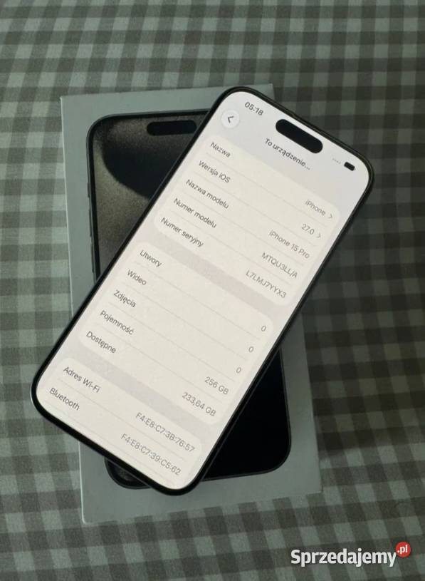 Iphone 15pro małopolskie Limanowa