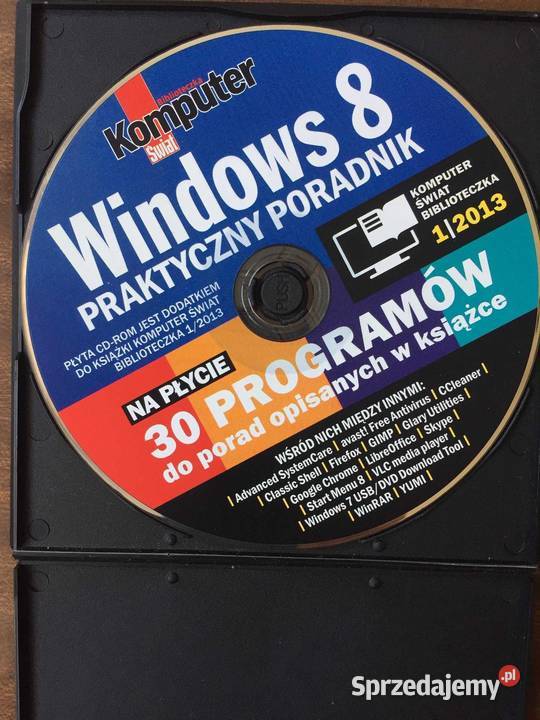 Płyta CD Windows 8 Praktyczny poradnik Pozostałe Warszawa sprzedam