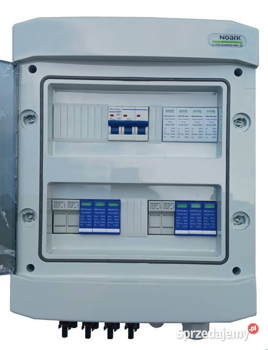 Fotowoltaika rozdzielnia PV 2 stringi i AC Świdnica