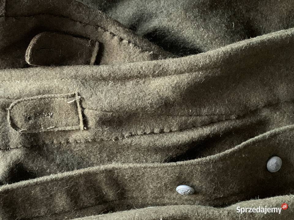 Wojskowy płaszcz sukienny wz 48 oryginał Bochnia