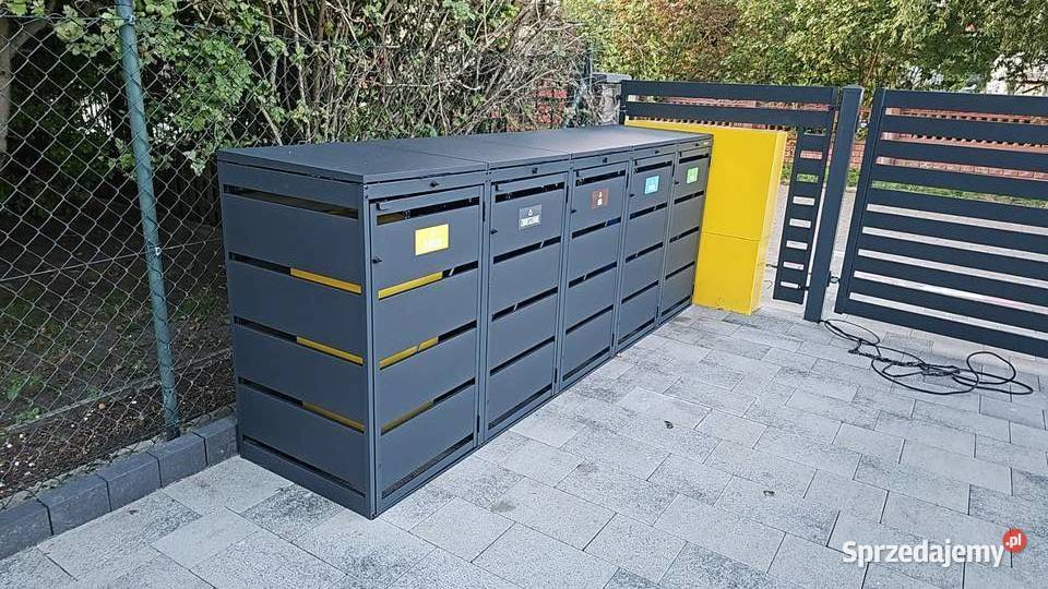 Zabudowa na kosze metal Premium Obudowa koszy Gdańsk