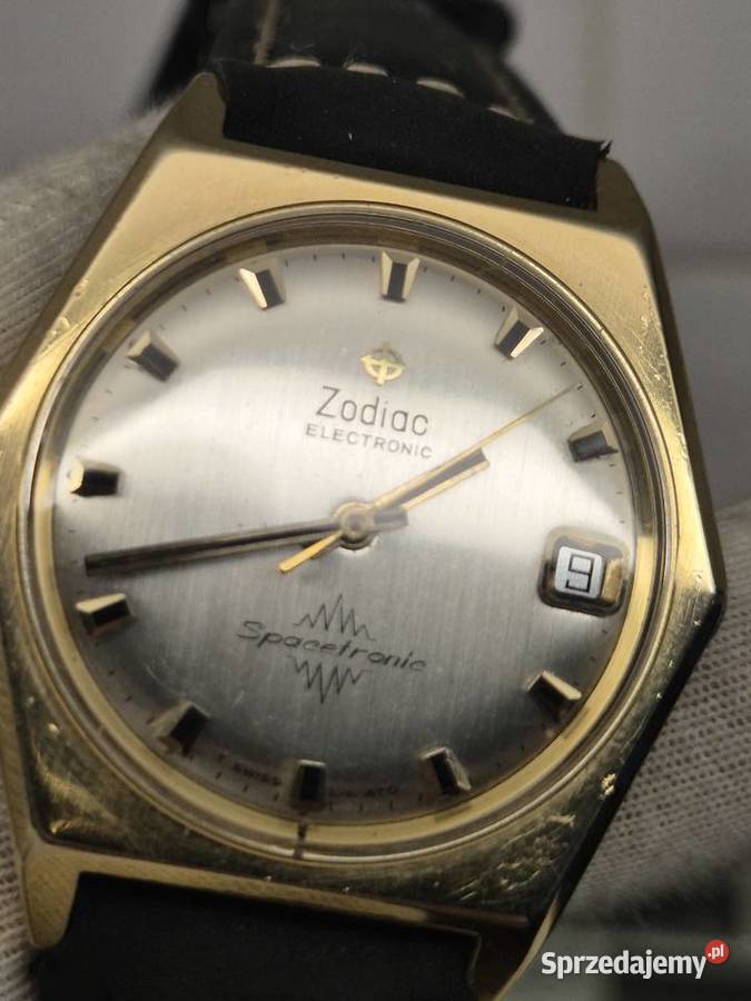 Rzadki unikat zegarek Zodiac Spacetronic śląskie Chorzów