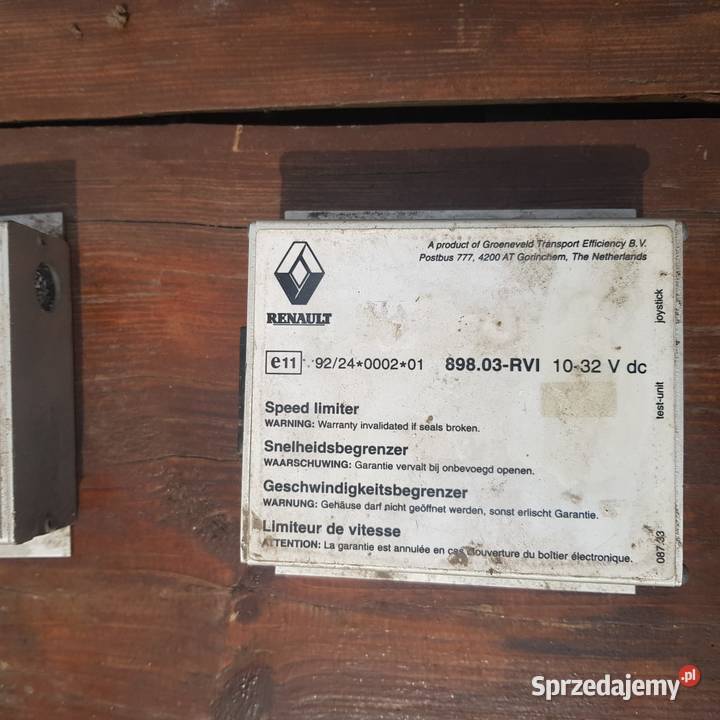 OGRANICZNIK PREDKOSCI GROENEVELD 89803RVI Zawichost