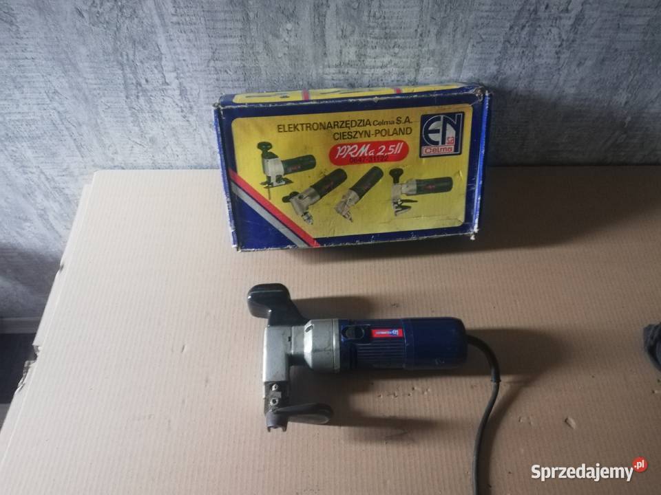 Polskie Nożyce do blachy Celma PRMa25II Nożyce do blachy Łódź