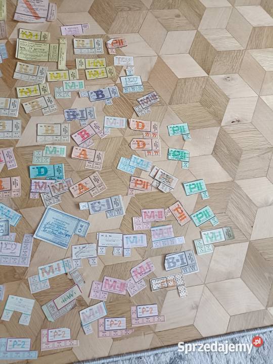 Karkti żywnościowe zaopatrzeniowe PRL Warszawa