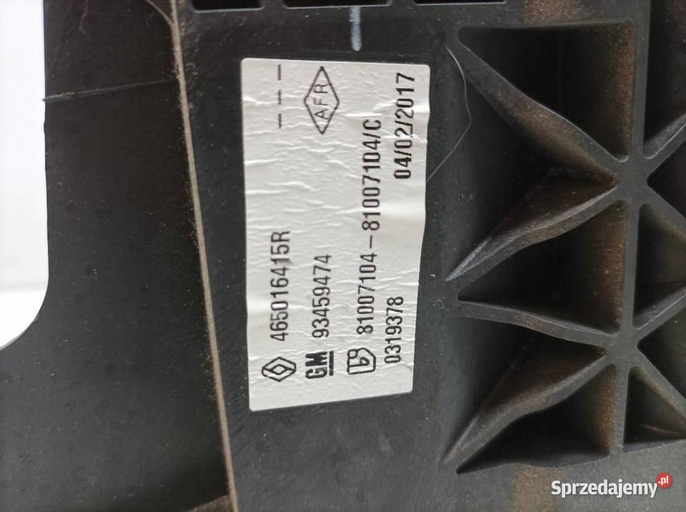 PEDAŁ HAMULCA EU VIVARO II 465016415R 93459474 świętokrzyskie