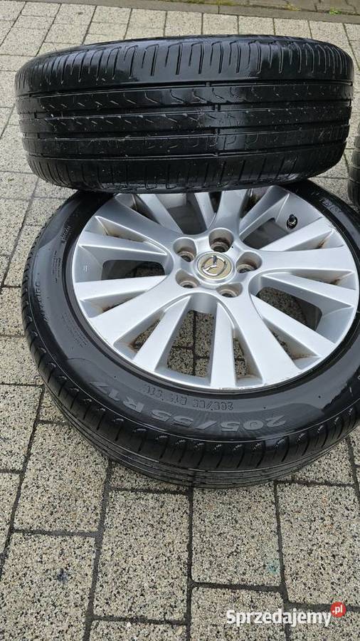 4 felgi aluminiowe ALU r17 7jx17 et60 5x1143 Samochodowe sprzedam