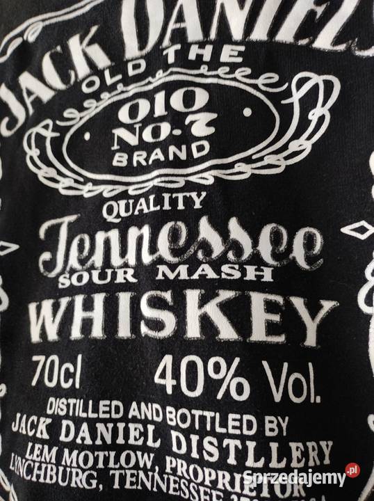 surowo cięta koszulka jack daniels bluzka sprzedam