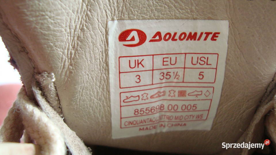 Buty trekkingowe damskie rozmiar 355 Dolomite