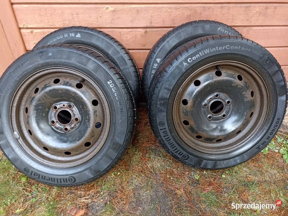 Felgi stalowe 16 z oponami zimowymi Laguna 3 Samochodowe Olsztyn