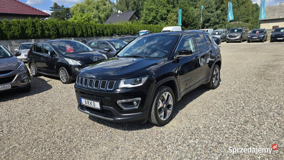 Jeep Compass Limited polski salon I właściciel gniazdo USB Zieleniewo